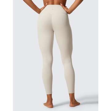 CRZ YOGA Womens Butterlift High Waisted Workout Leggings 25" - Pilates Gym Athletic Yoga Pants Butte...
