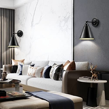 Vintage Industrial Wall Sconce - Modern Elegant Lighting