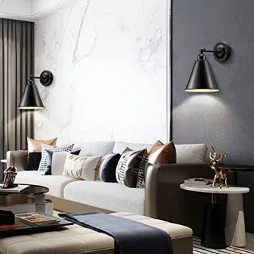 Vintage Industrial Wall Sconce - Modern Elegant Lighting