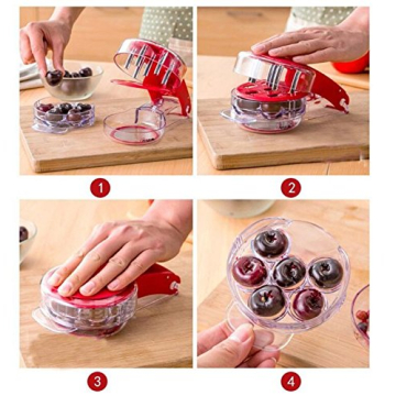 Effortless Cherry Pitter Tool for Mess-Free Cooking