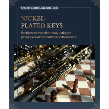 AKLOT B Flat Clarinet with Complete Care Kit and Case