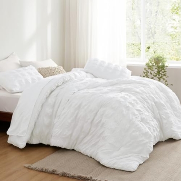 Bedsure Queen Comforter Set 7 Pieces Elegant Bedding