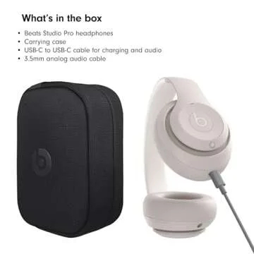 Beats Studio Pro with AppleCare in Stylish Sandstone