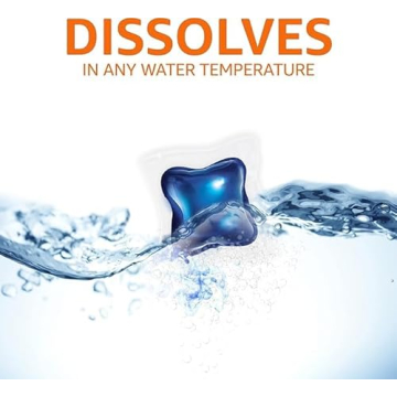 Fresh Scent Laundry Detergent Pacs by Amazon Basics 120 Count