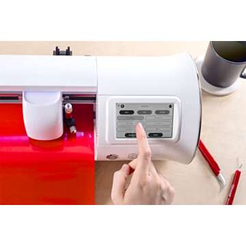 Siser Romeo High-Definition Cutter - 24" Professional Cutting Machine for Vinyl, Paper, and More – WiFi Compatible with Windows & Mac - Includes Leonardo Design Studio Software, Roll Holder Accessory