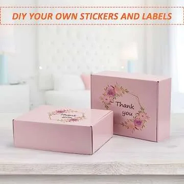 HORLIMER Pink Shipping Boxes Set of 20 for All Occasions