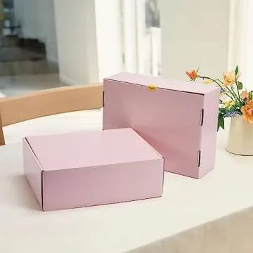 HORLIMER Pink Shipping Boxes Set of 20 for All Occasions