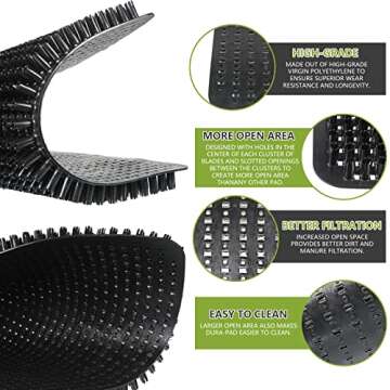 Chicken Nesting Pads with Fake Eggs for Poultry