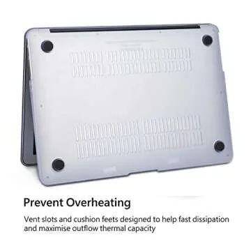 Stylish MacBook Pro 15 Inch Case with Keyboard Cover