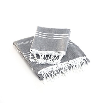 Kuprum 100% Cotton Pestemal Set for Stylish Bathing