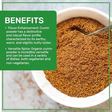 Jiva Organics Organic Ground Cumin Powder 1 Pound