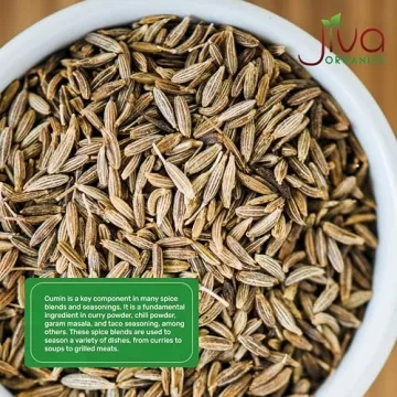 Jiva Organics Organic Ground Cumin Powder 1 Pound