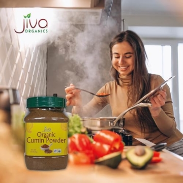 Jiva Organics Organic Ground Cumin Powder 1 Pound