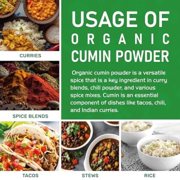 Jiva Organics Organic Ground Cumin Powder 1 Pound