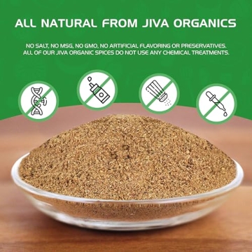 Jiva Organics Organic Ground Cumin Powder 1 Pound