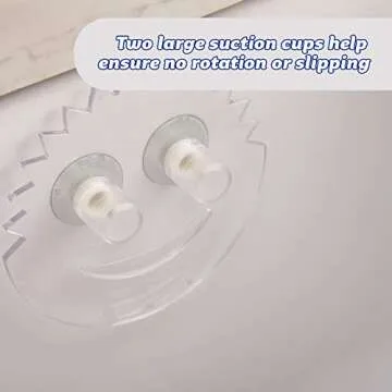 Scrub Daddy Sponge Holder with Suction Cups for Clean Sinks