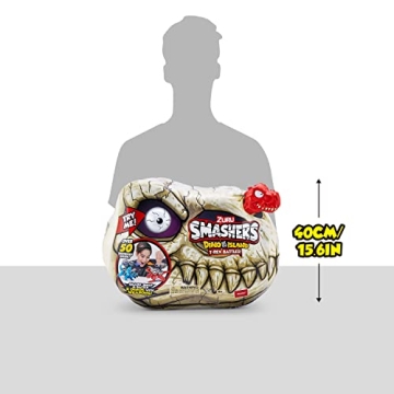 Smashers Dino Island T-Rex Battles with 50+ Surprises