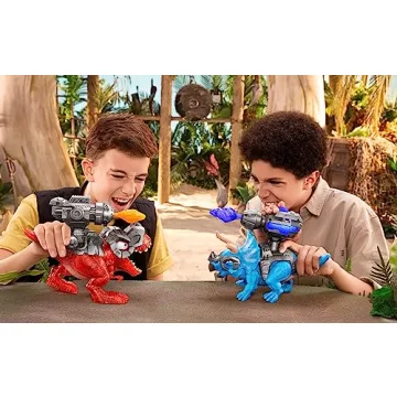 Smashers Dino Island T-Rex Battles with 50+ Surprises