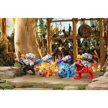 Smashers Dino Island T-Rex Battles with 50+ Surprises