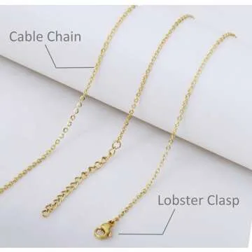 Personalized 18k Gold Plated Name Pendant Necklace