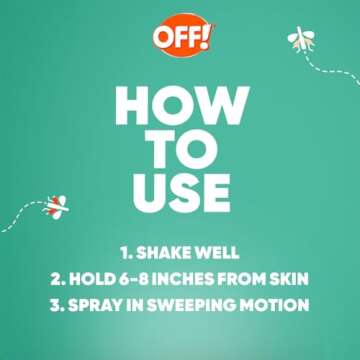 OFF! FamilyCare Insect & Mosquito Repellent Aerosol, Smooth and Dry Formula Bug Spray, Provides up to 6 Hours of Protection, 4 oz