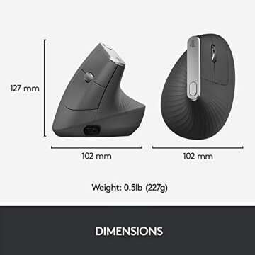 Logitech Mouse MX Vertical, 910-005448