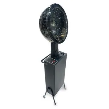 Powerful Hooded Hair Dryer with Custom Settings