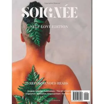 Soignée Lifestyle Publications B&W | Self-care Issue with Workbook: Books, games, playlists and sel...