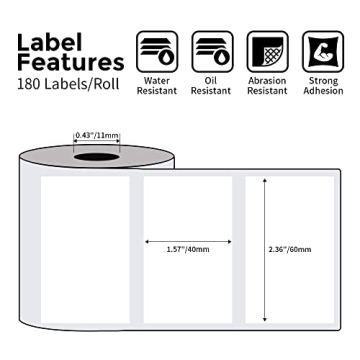 Phomemo Thermal Sticker Label Paper - High Quality Labels for All Uses