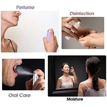 Portable Perfume Atomizer Set - Travel Friendly 4 pcs