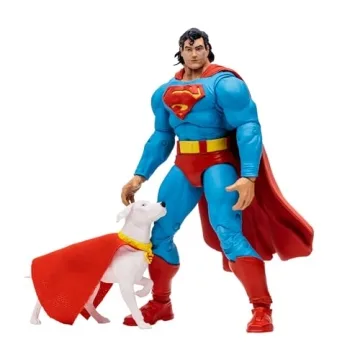 McFarlane Toys - DC Multiverse Superman & Krypto (Return of Superman) 7in Figure Collector Edition #...