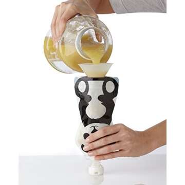 Squooshi Reusable Baby Food Pouches for Toddlers | BPA Free Plastic, Food Safe, Freezer Safe | Refillable for Applesauce Yogurt & Puree Squeeze Pouch | 6 Pack | 5 oz