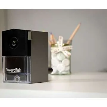Swordfish Ikon Manual Pencil Sharpener - Perfect for Artists & Students