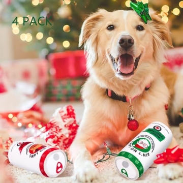 Aimacro Christmas Dog Toys for Fun & Training | 4 Pack