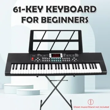 Pugdodo Kids Piano - 61 Key Fun Learning Instrument