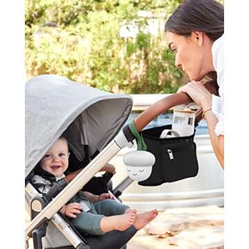Skip Hop Universal Stroller Organizer, Grab & Go, Black