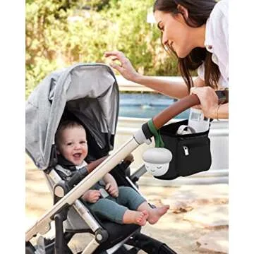 Skip Hop Universal Stroller Organizer, Grab & Go, Black