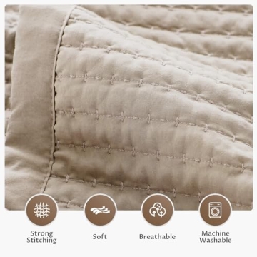 KASENTEX Ultra Soft Quilt Bedding Set for All Ages