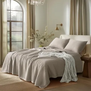 KASENTEX Ultra Soft Quilt Bedding Set for All Ages
