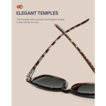 TIJN Polarized Sunglasses for UV Protection and Style