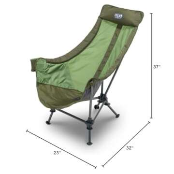 ENO Lounger DL Chair - Portable Outdoor Comfort