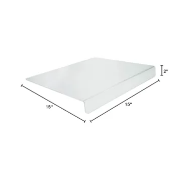 SourceOne Premium Acrylic Countertop Cutting Board 16x18