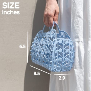 BABANA Jelly Bags - Colorful Reusable Gift Basket for Kids