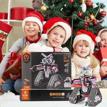 Funbud STEM 3-in-1 Robot Building Kit for Kids Ages 7-12