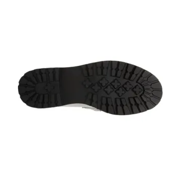 Steve Madden Women's White Leather Mistor Loafers