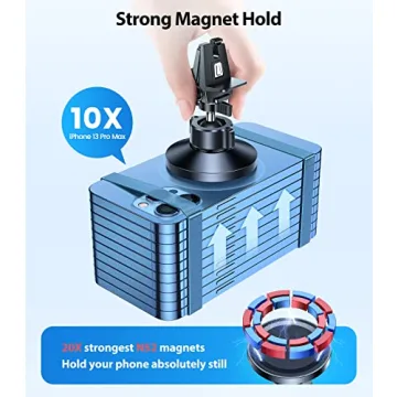 VICSEED MagSafe Car Mount with Strongest Magnet Power