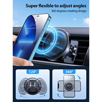 VICSEED MagSafe Car Mount with Strongest Magnet Power
