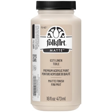 FolkArt Matte Acrylic Paint 16 oz - Versatile Art Quality Craft Paint