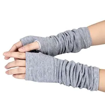 IEason Fingerless Winter Gloves - Stylish & Warm