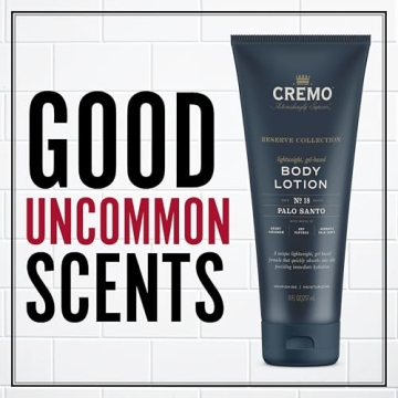 Cremo Palo Santo Body Lotion with Premium Scent 8oz